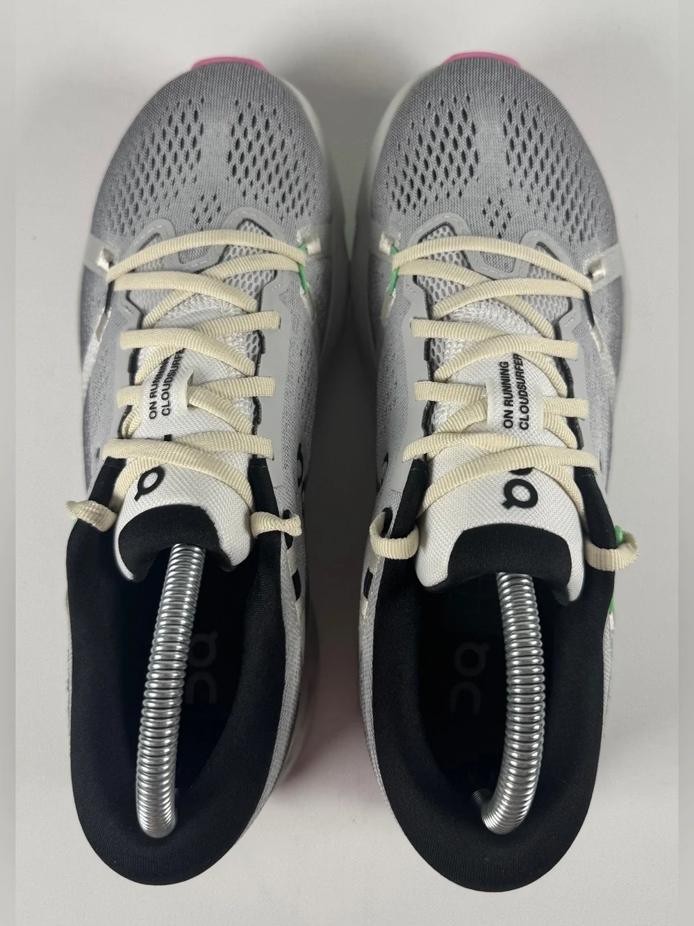Mens On Cloudsurfer 2 Size 8 Running Shoes 'White Mineral Gray' 3MF10120981